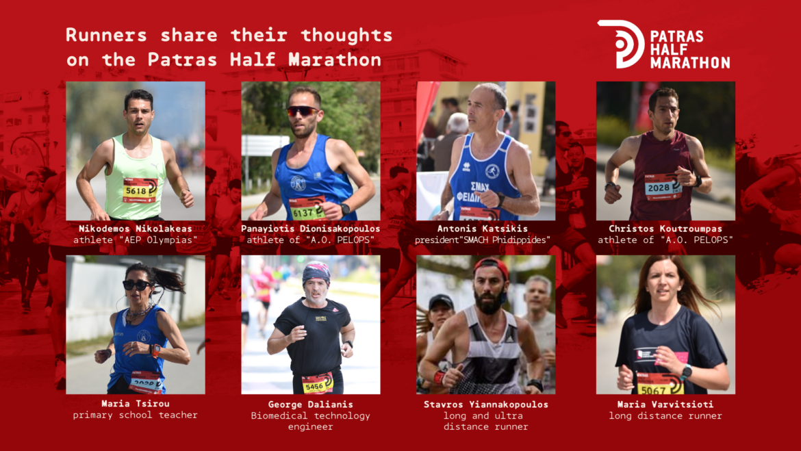 Runners share their thoughts on the Patras Half Marathon